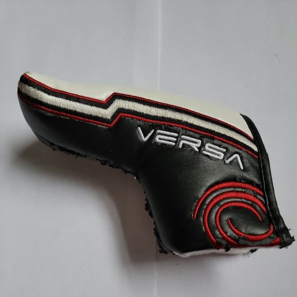 Odyssey Golf Versa Blade Putter Headcover Golf Club Black/White Head Cover - Picture 3 of 9